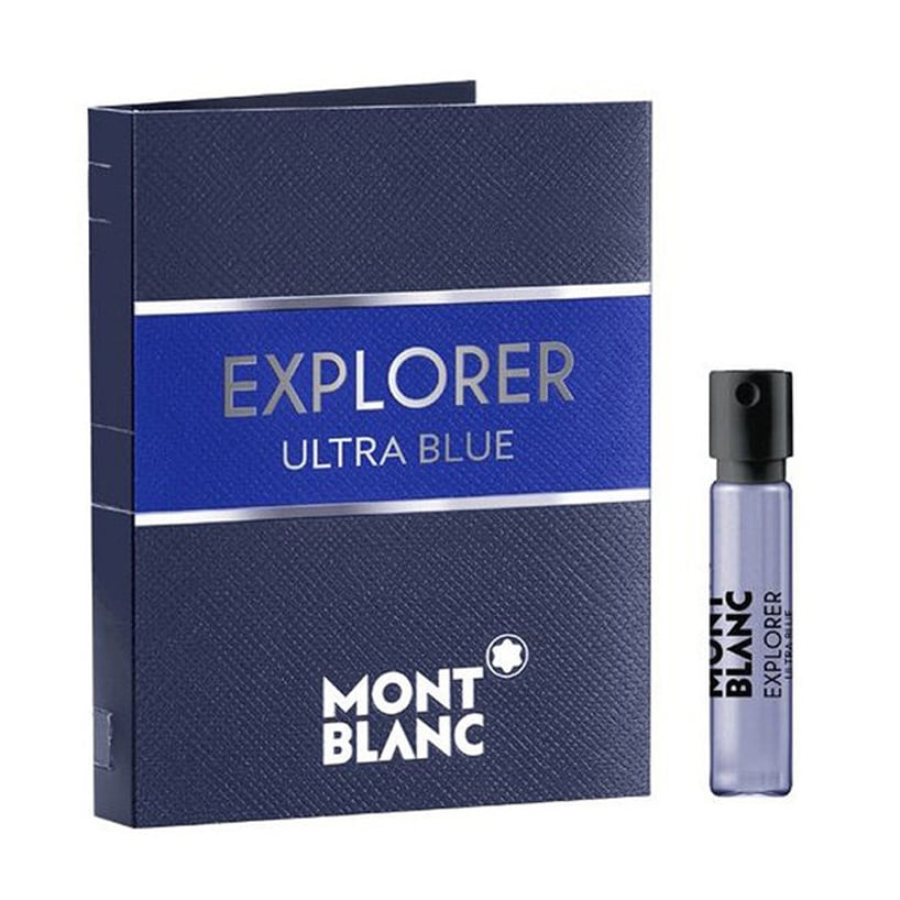 Montblanc Explorer Ultra Blue Парфумована вода чоловіча, 2 мл (пробник)